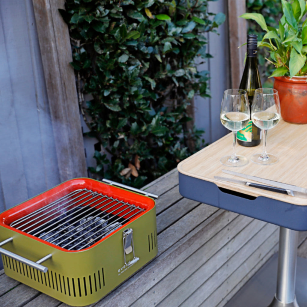 Everdure Cube Charcoal BBQ Khaki