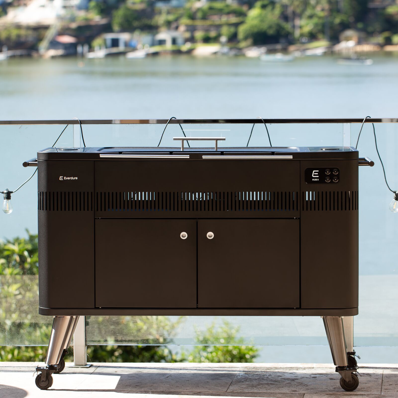 Everdure HUB II EU Charcoal BBQ Black