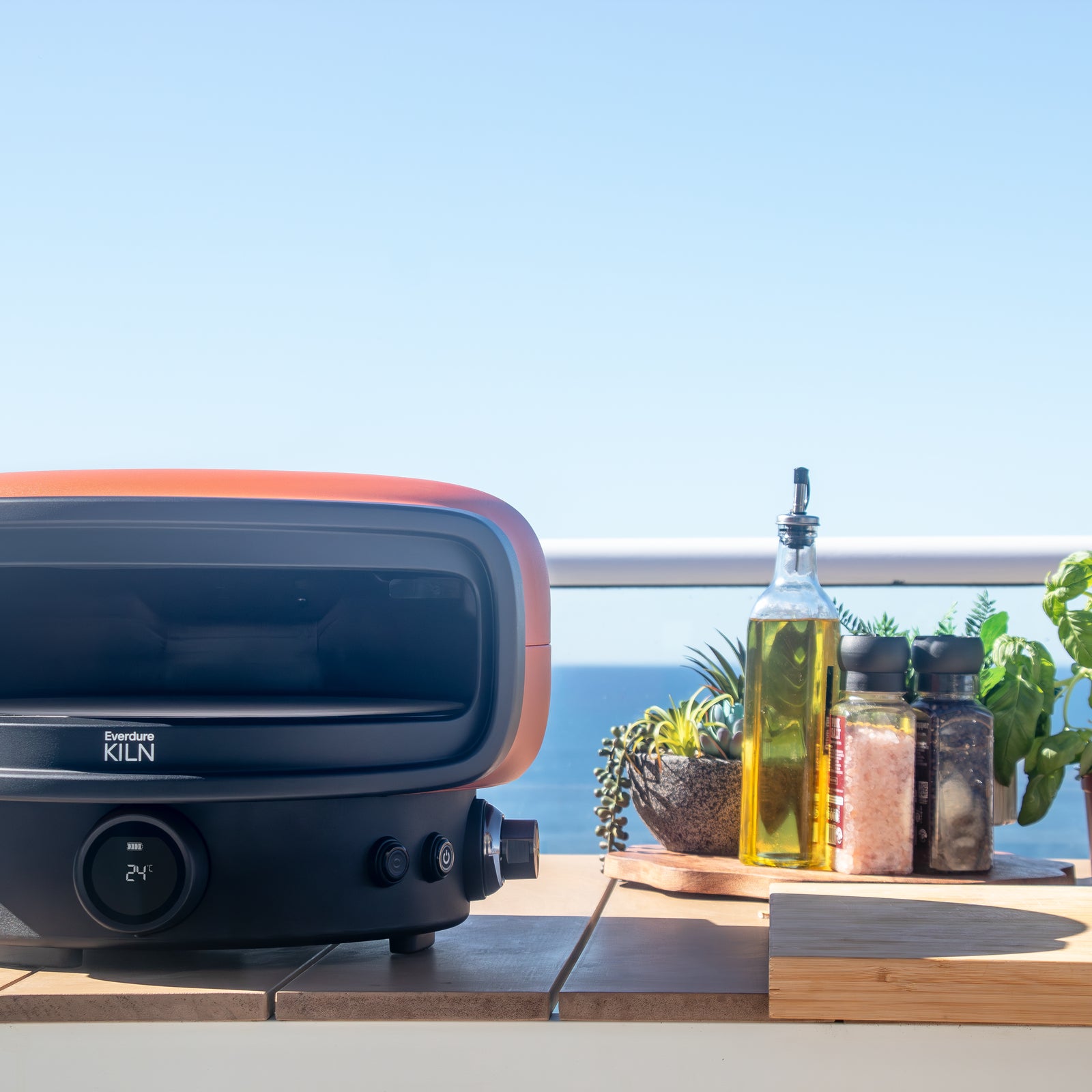 Everdure KILN-P series EU/UK Pizza oven Terracotta