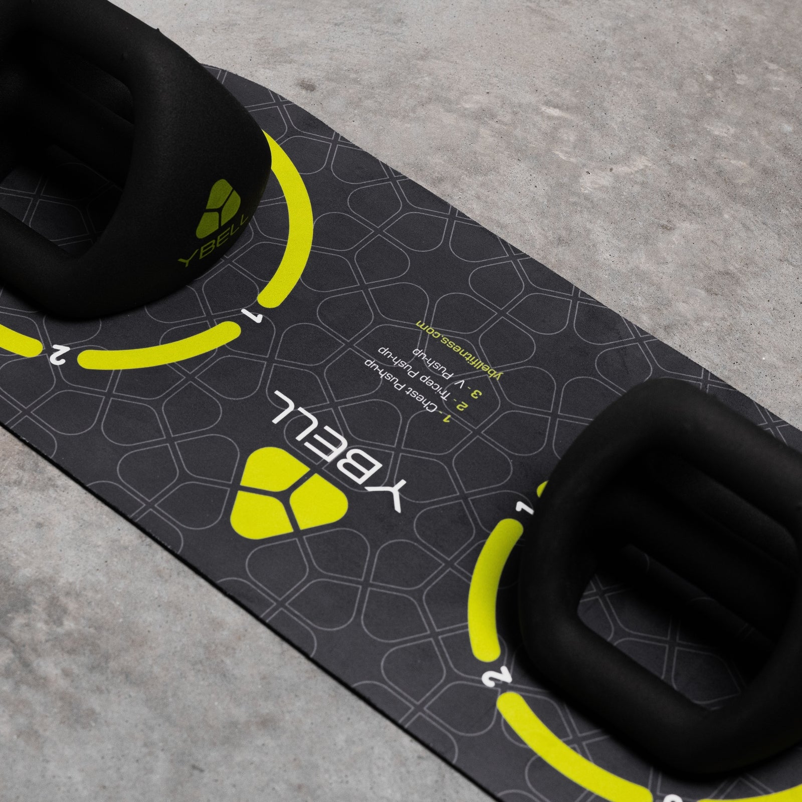 TRX Ybell Compact Mat, non branded Training mat Black