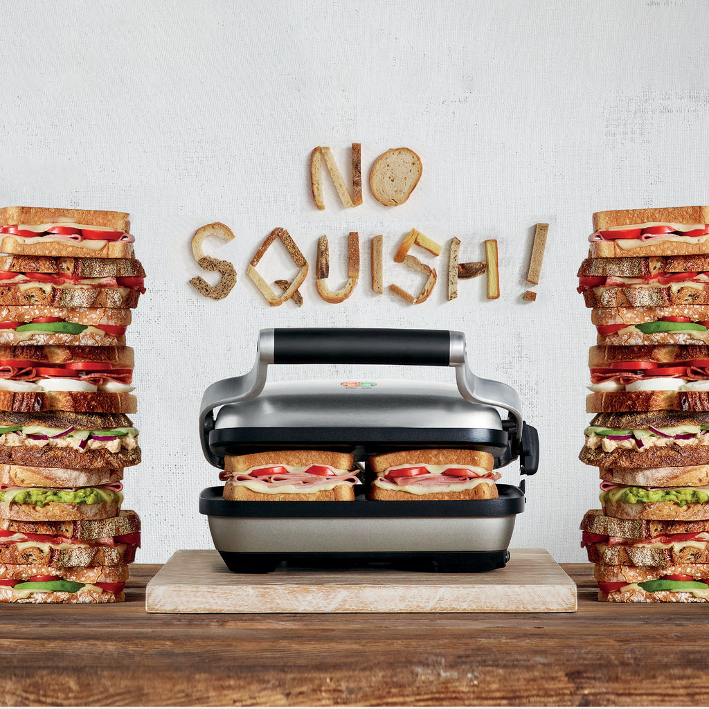 Sage SSG600BSS Grill og smørbrødgrill Stål