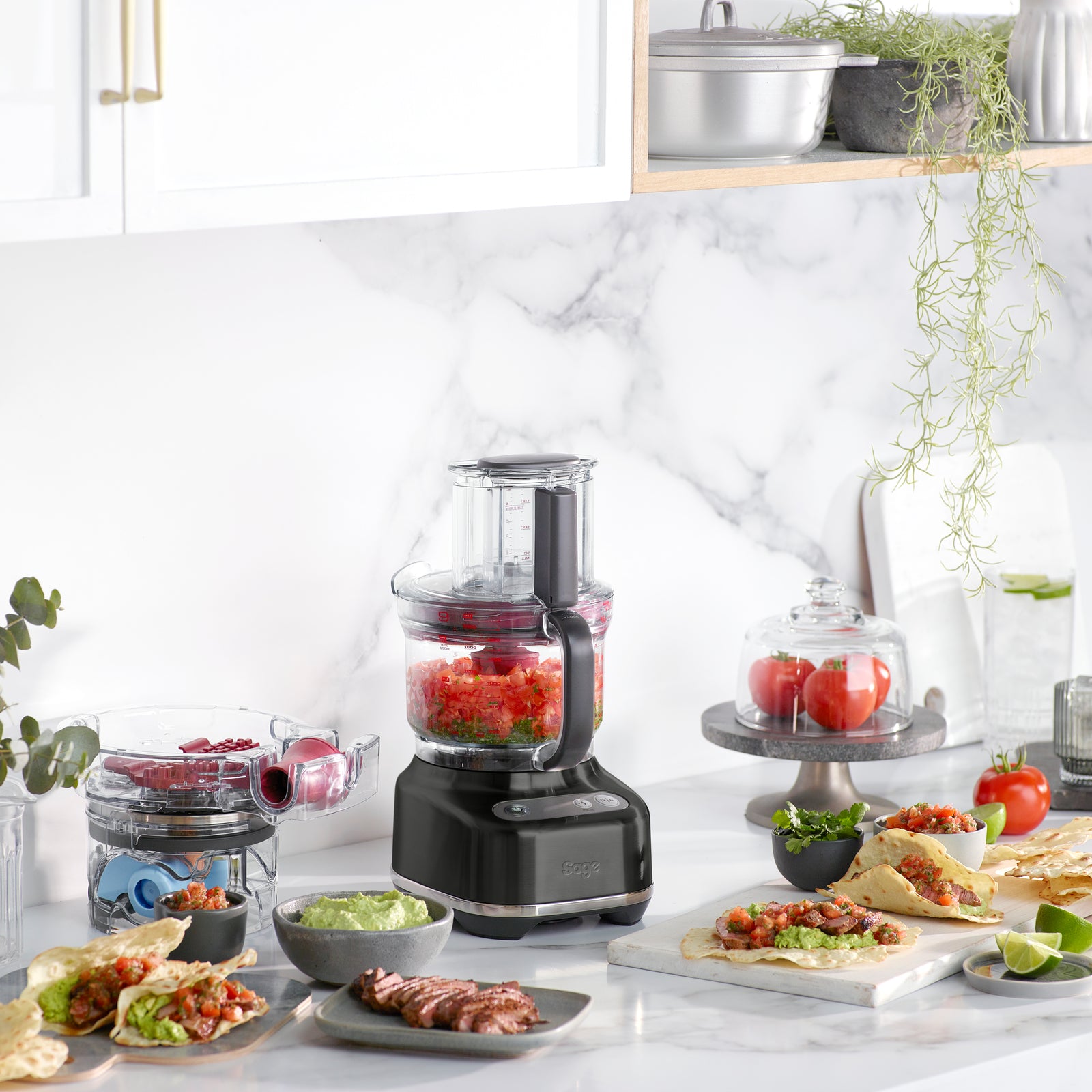 Sage SFP638BTR Matberedare Black Truffle