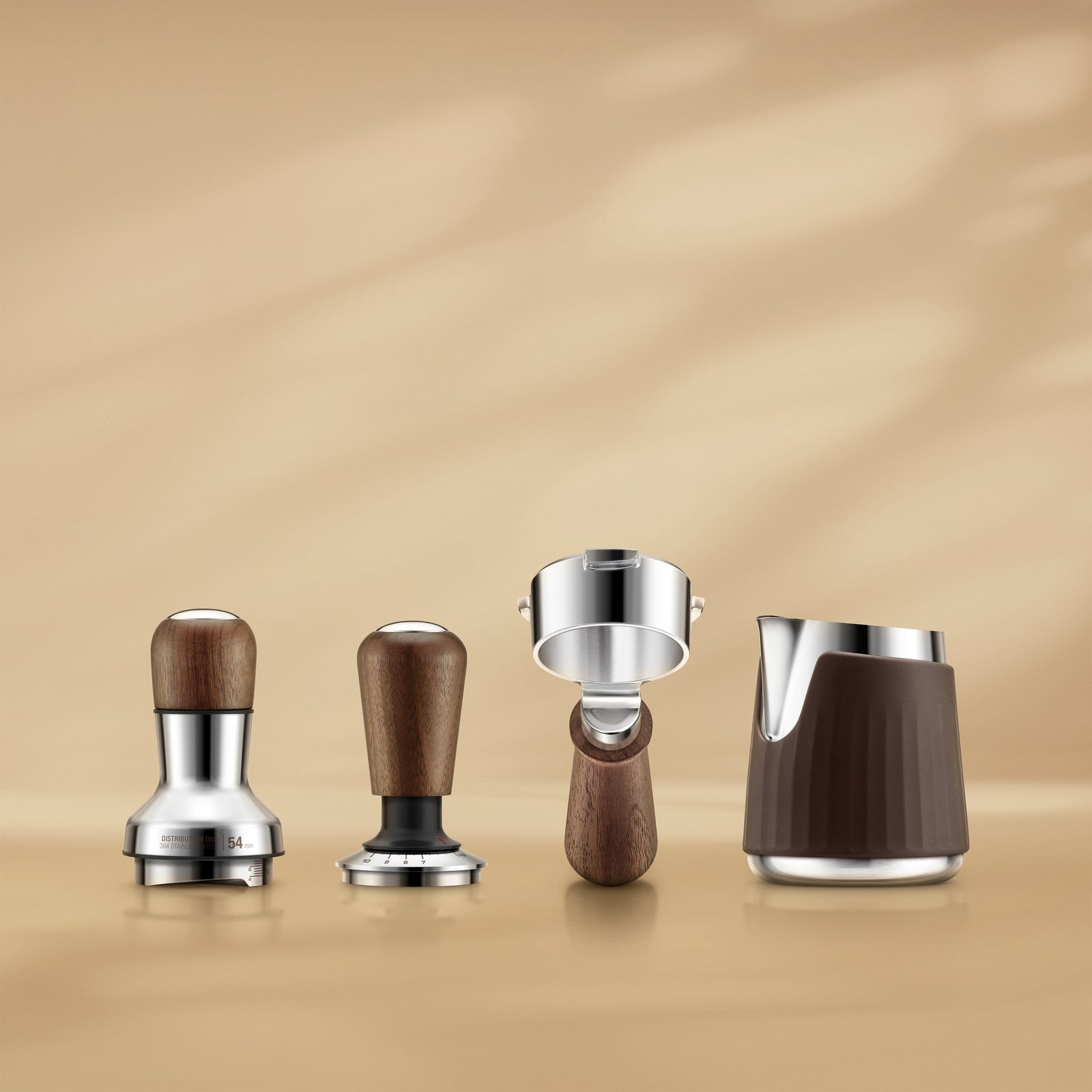 Sage SEA202WLW Force Gauge Tamper 54mm Walnut