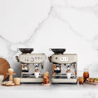 Sage SES876ALM Barista Express Impress Espresso machine Almond Nougat