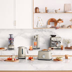 Sage SES876ALM Barista Express Impress Espresso machine Almond Nougat