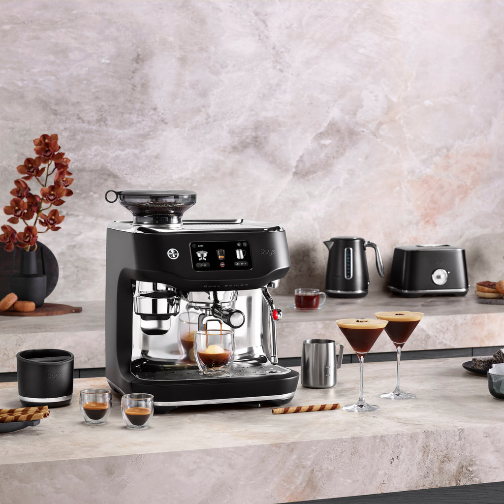 Sage SES 995 BTR Oracle Dual Boiler espressomaskine Black Truffle