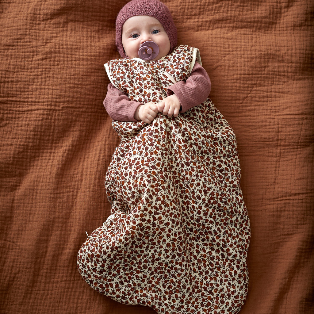 By KlipKlap Sleeping Bag Wild Flower Rose