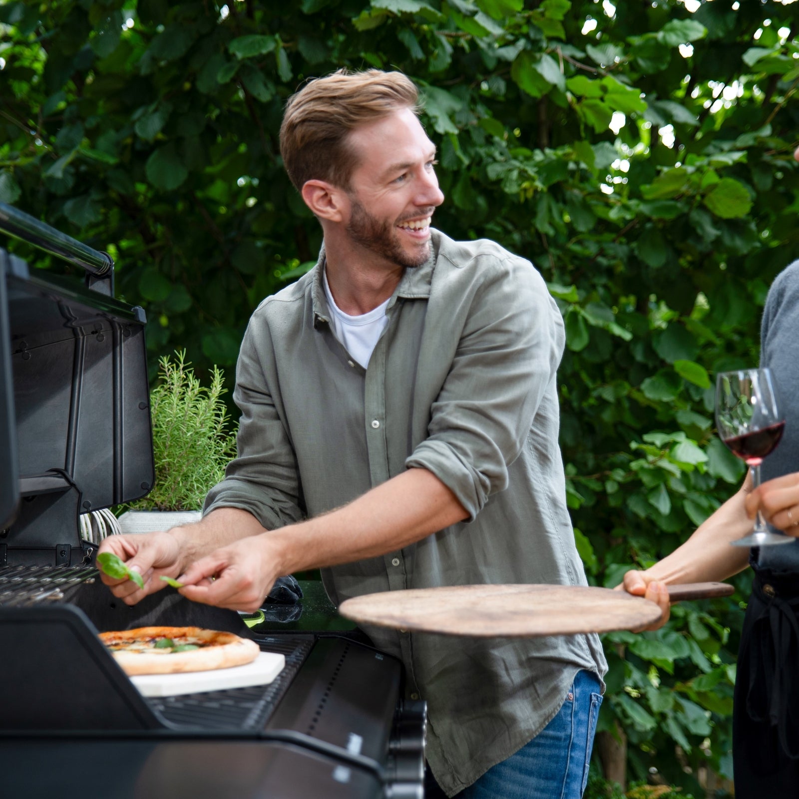 Outdoorchef KITCHEN HEAT X-415/245 30MB EDELST Gas BBQ Black
