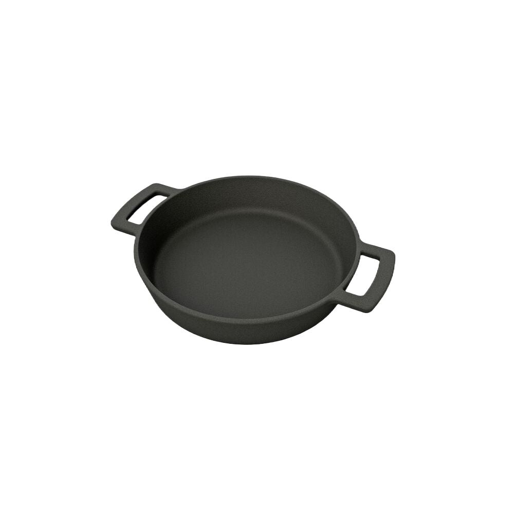 Outdoorchef Støbejernspande 24 cm Sort