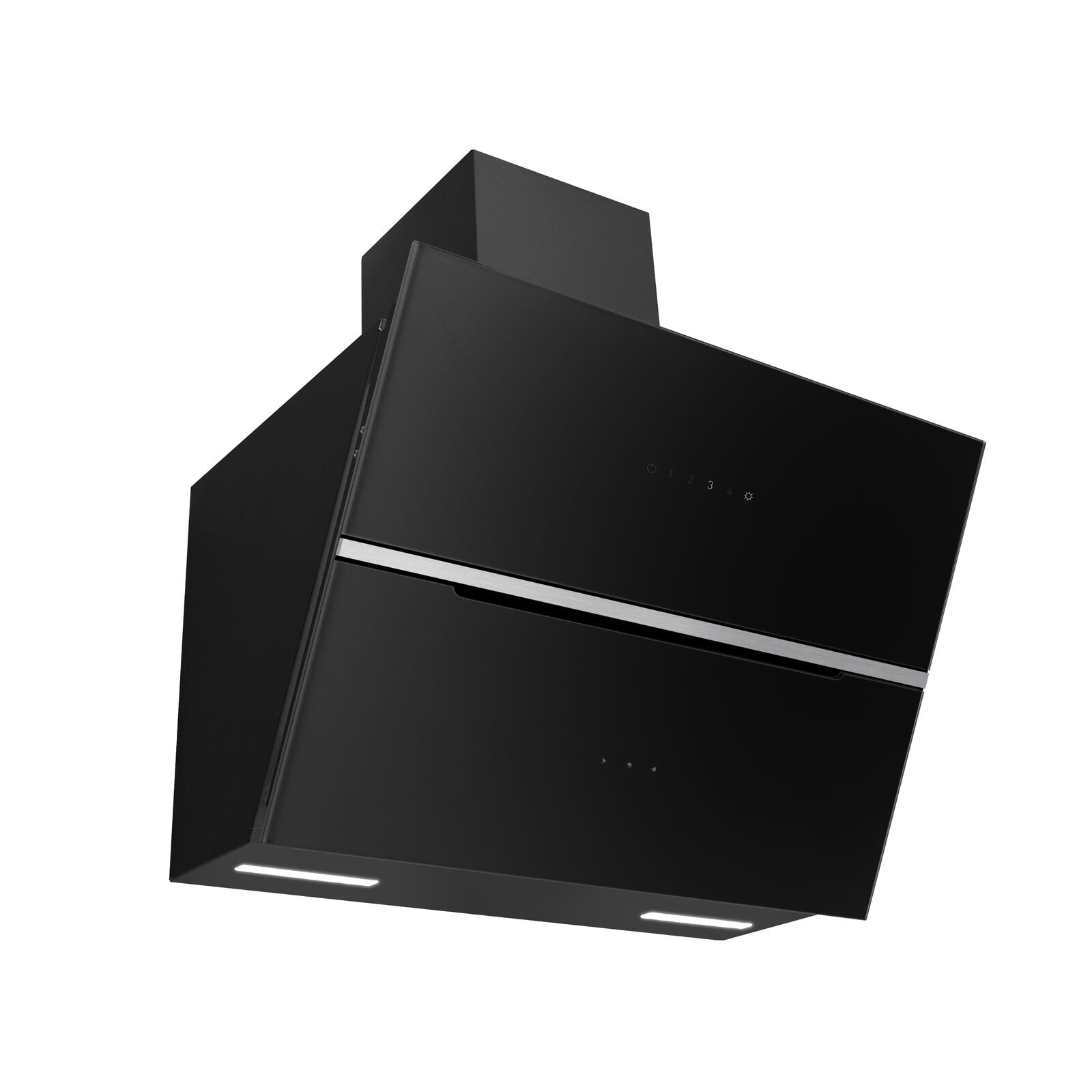 Witt Stream 60 BN Wall hanging hood Black