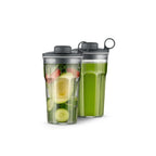 Sage SPB 002 Twin Cup Pack Dark Grey