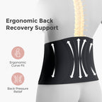 Momcozy Ergowrap XL Postpartum Belly Band Black