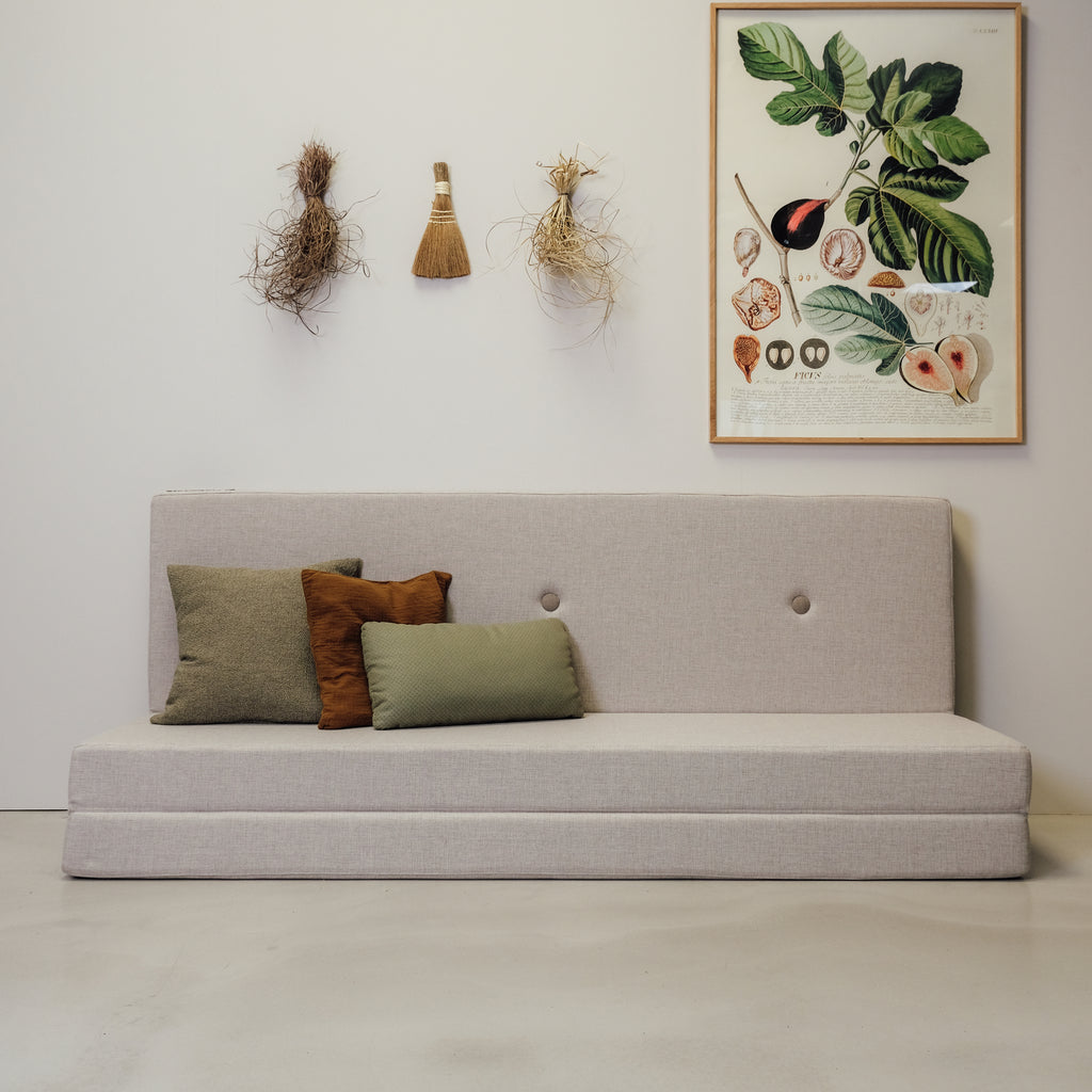 By KlipKlap KK 3 Fold 180 cm Beige med Sand