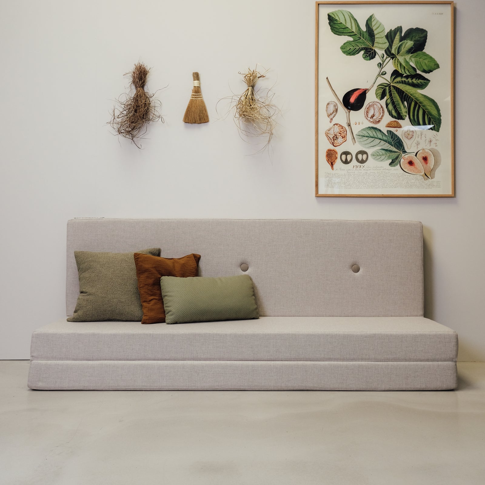 By KlipKlap KK 3 Fold 180 cm Beige med Sand