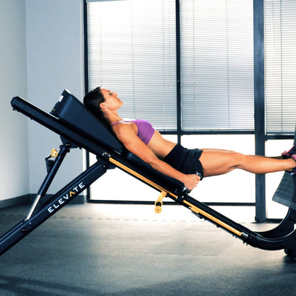 Total Gym ELEVATE Jump Strength training Machines Black