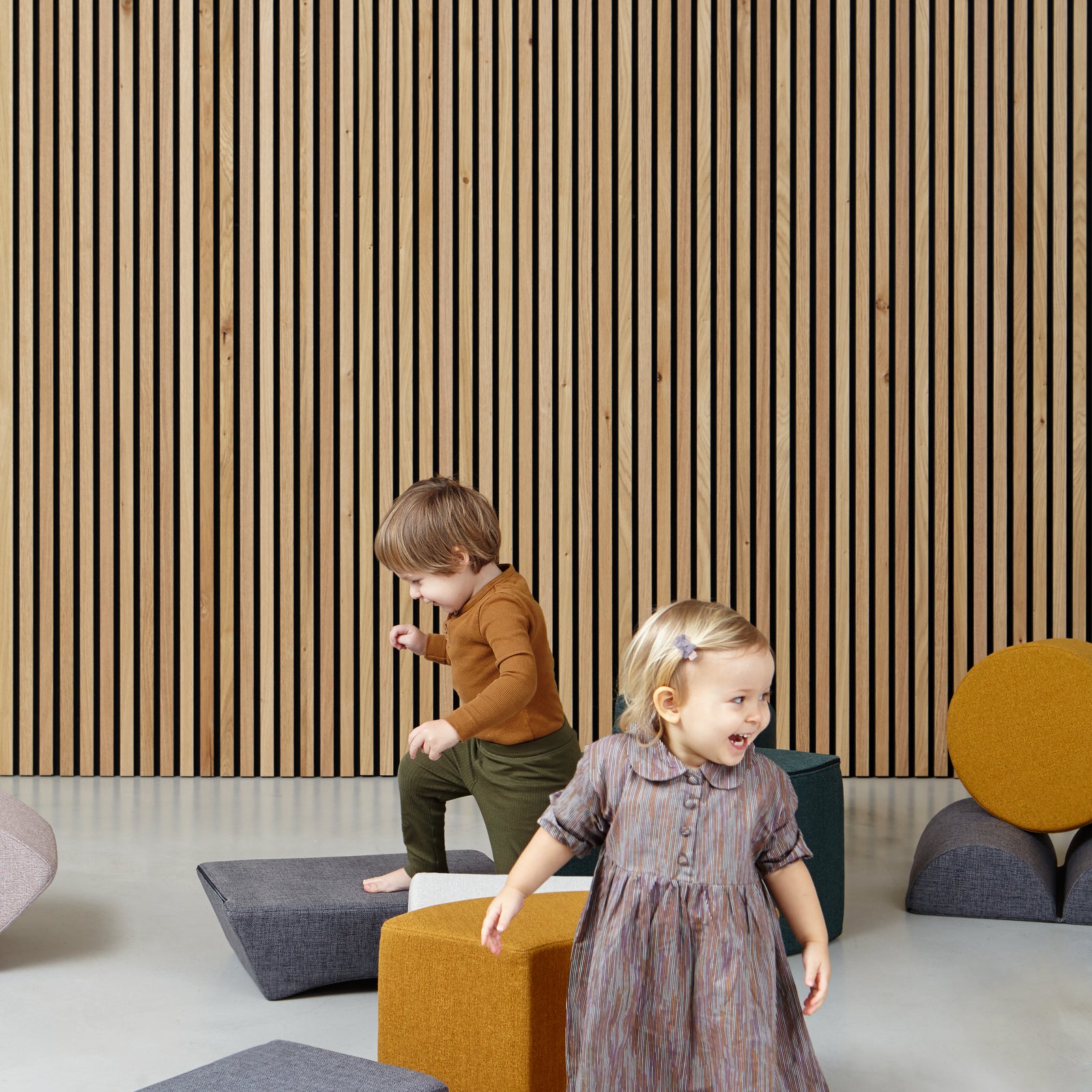 by KlipKlap KK Mrs. Skirt Multi Furniture Blue Grey