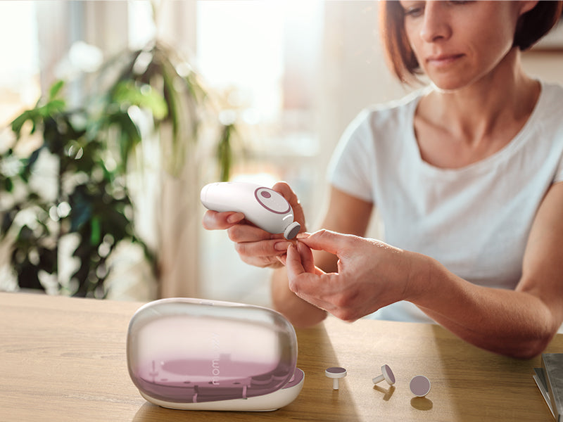 Momcozy Electric Baby Nail File - Low Noise Grooming