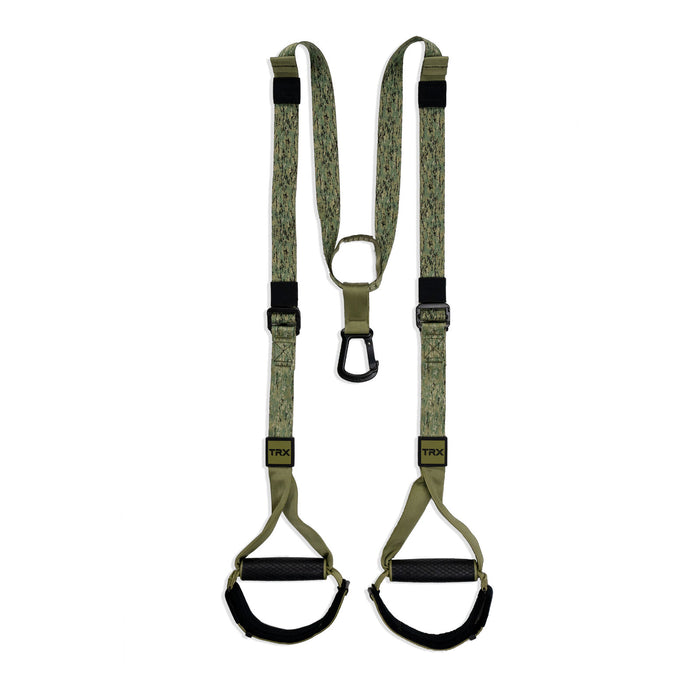TRX PRO 4 Suspension Trainer Camo Suspensionstræning Grøn