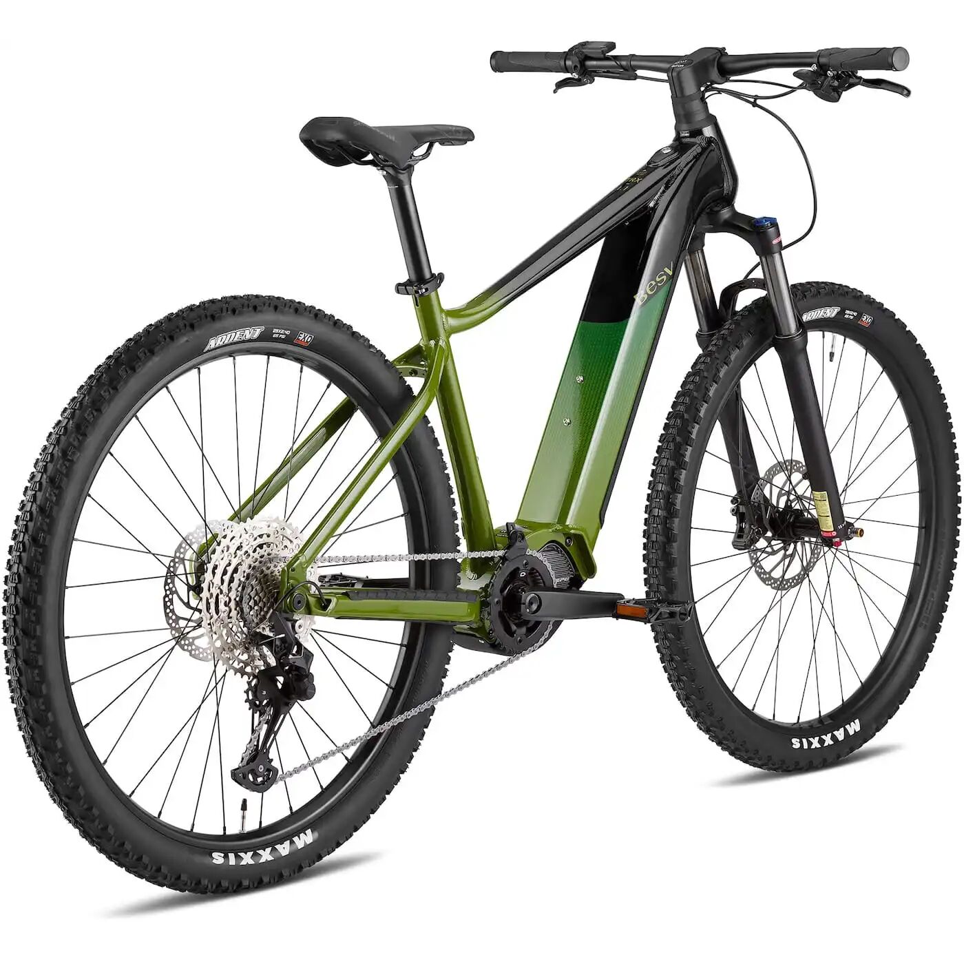 BESV TRX 1.1 MY23 Step Over 490 Large e-MTB Trail Khaki With Night Black