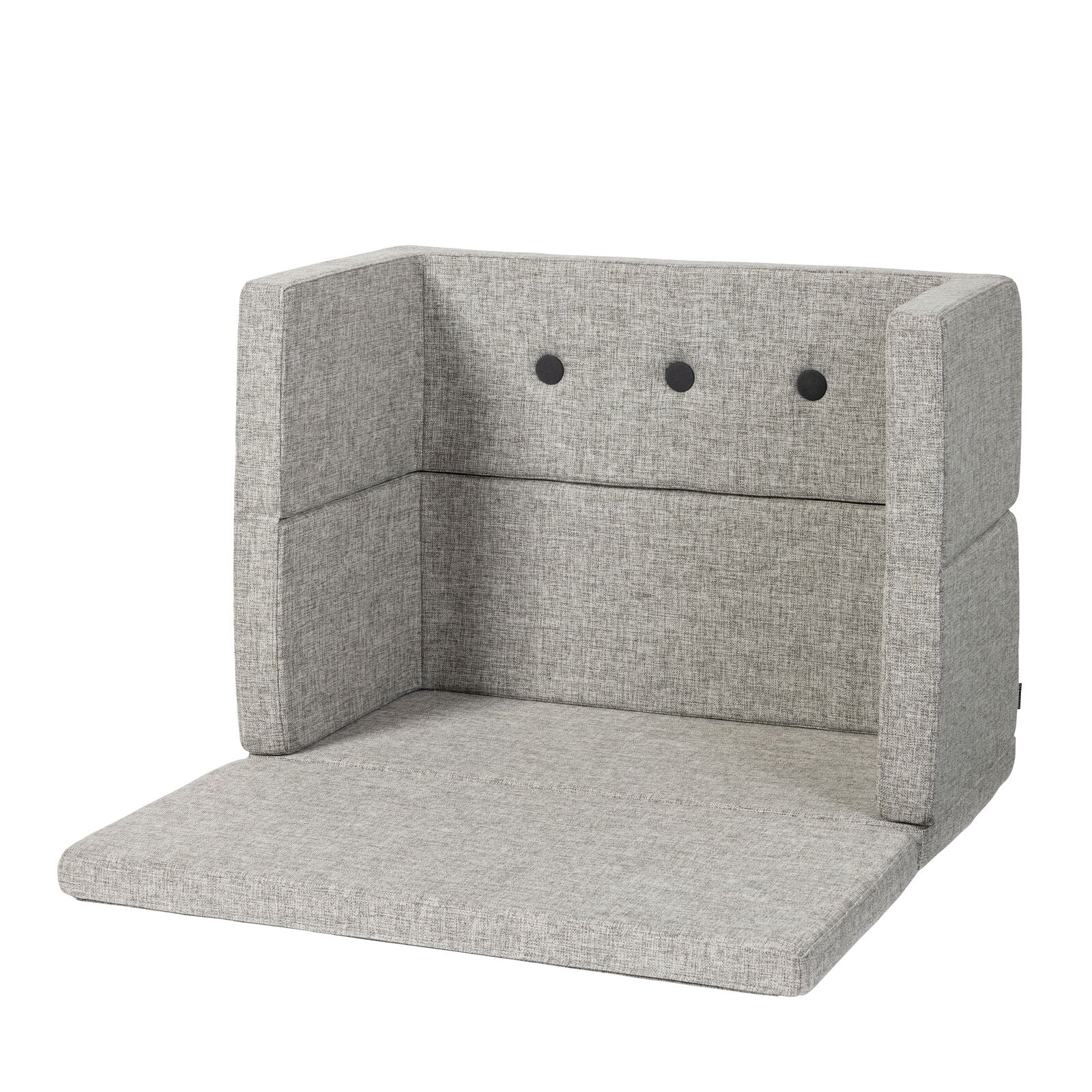 By KlipKlap Play Fold Square Multi Grey w. Grey