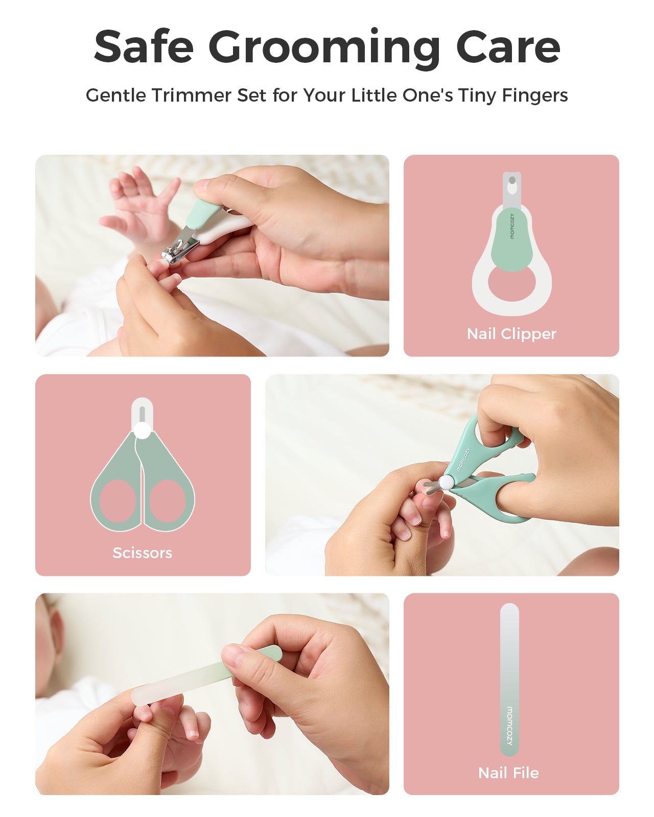 Momcozy All-in-1 Core Baby Kit Grooming