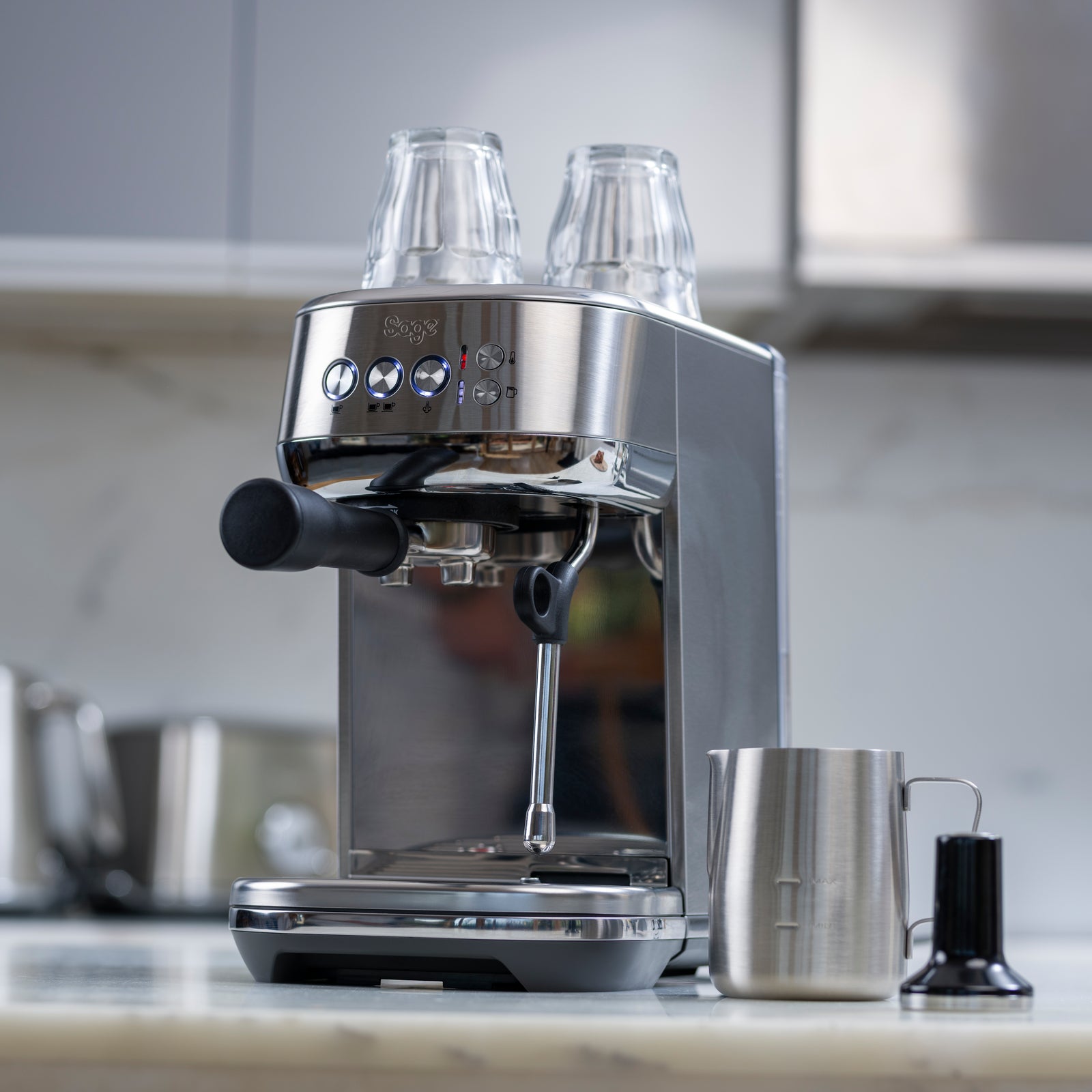 Sage SES 450 BSS Espressomaskine Børstet stål
