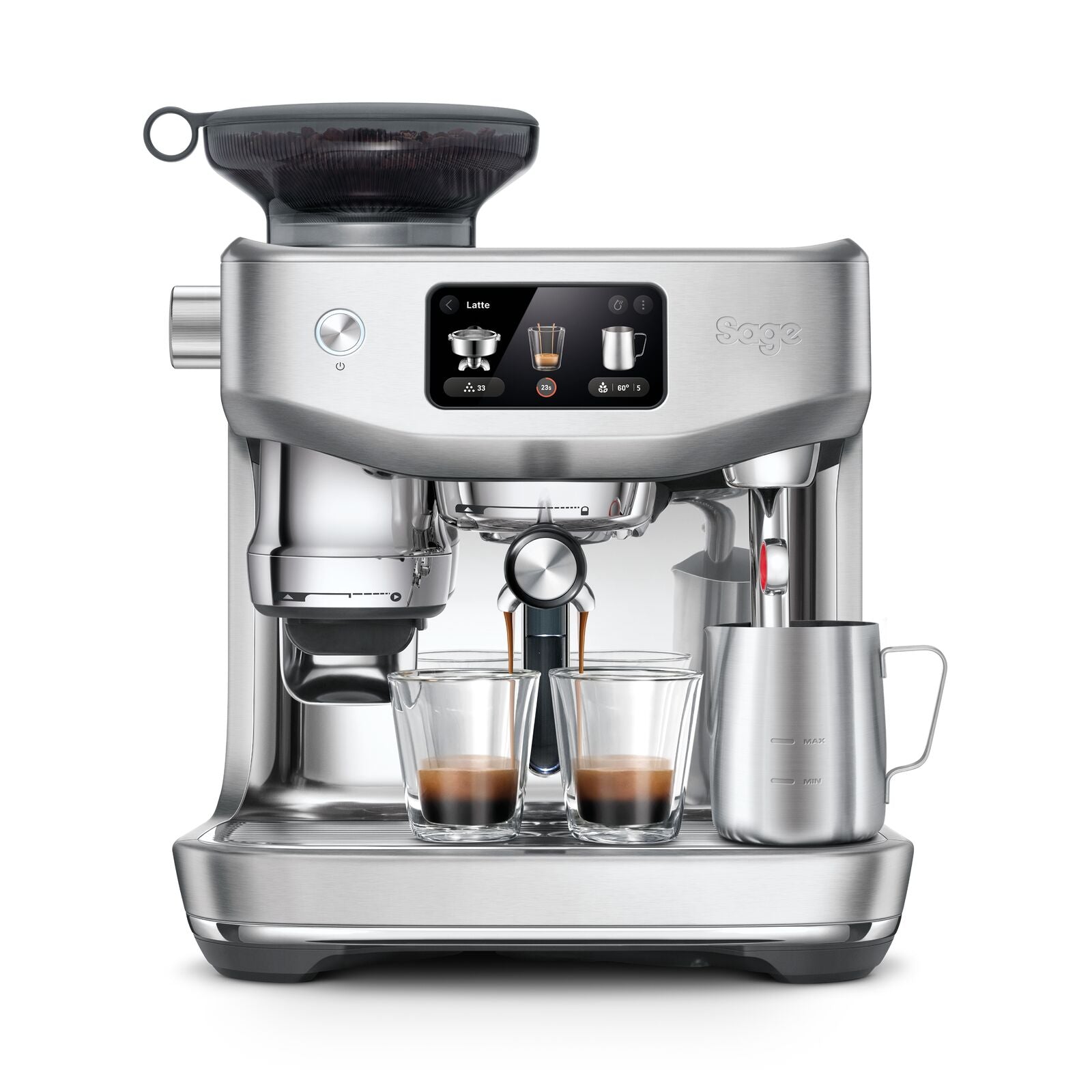 Sage SES 985 BSS Espressomaskine Børstet Rustfrit Stål