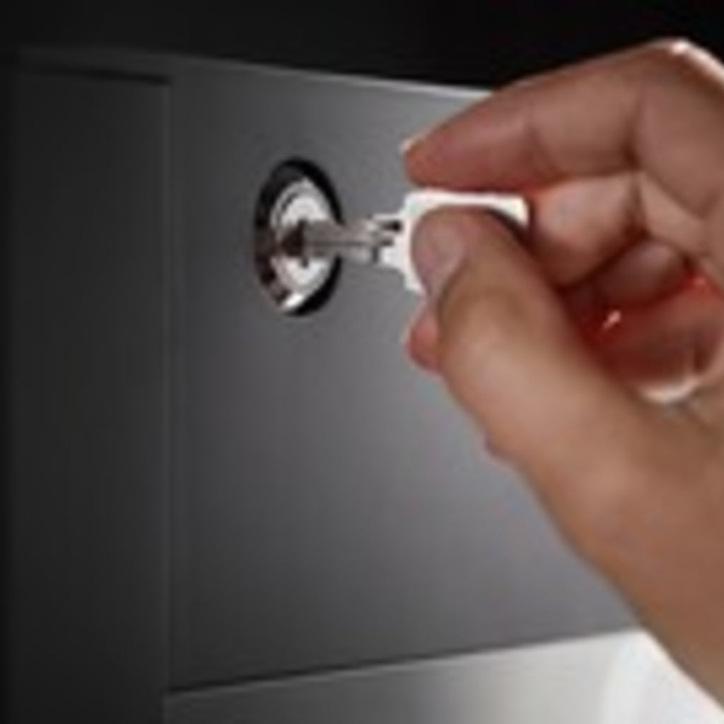 Liebherr Mechanical door lock, retrofittable