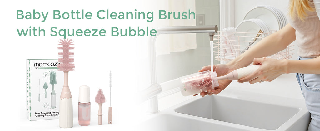 Momcozy Push-Press -muotoilusetti, vaaleanpunainen