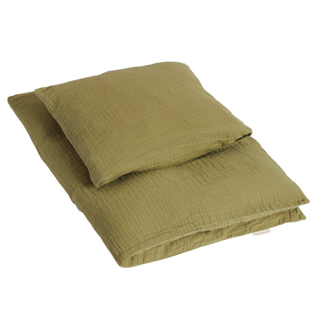 By KlipKlap Bed Linen Baby Dusty Olive