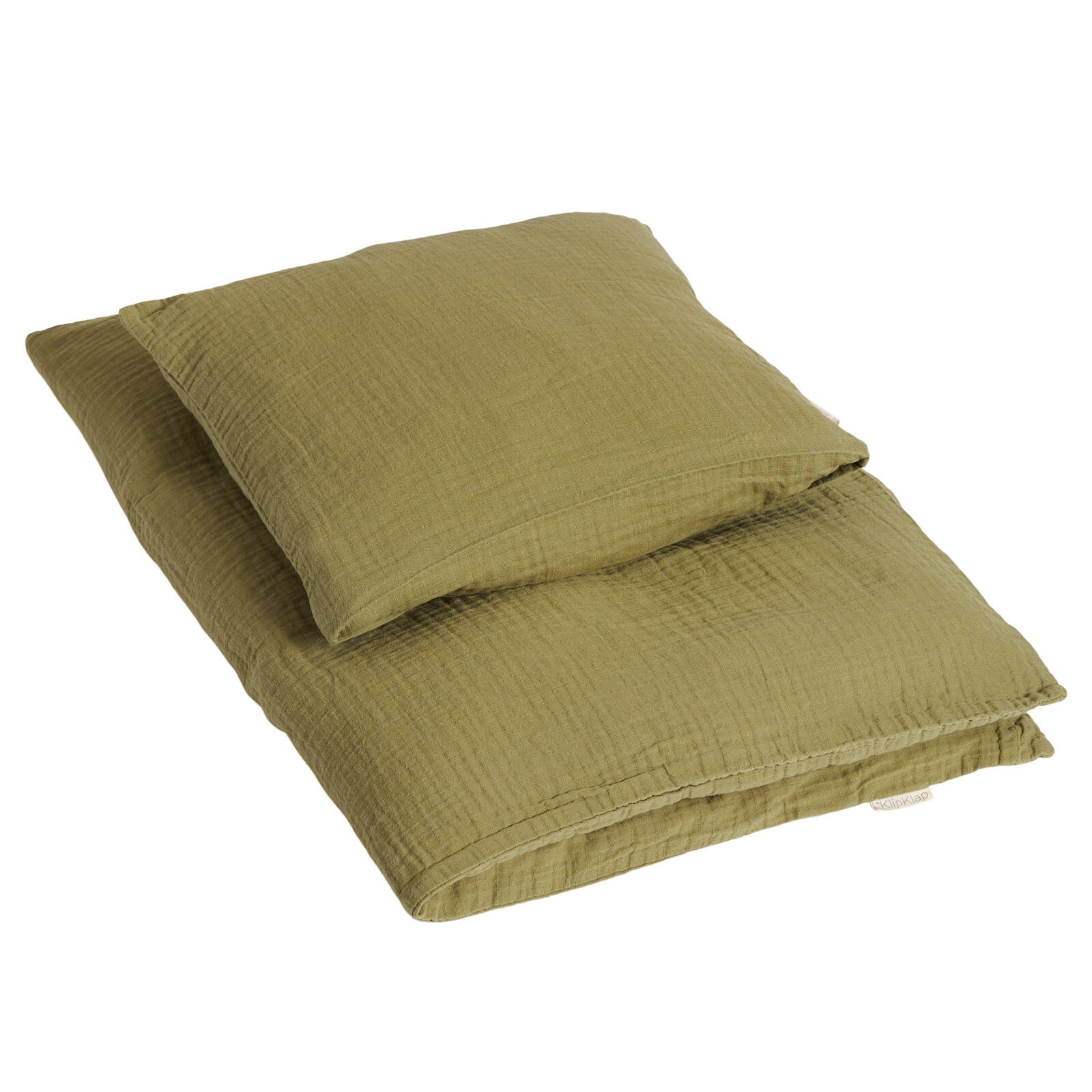 By KlipKlap Bed Linen Baby Dusty Olive