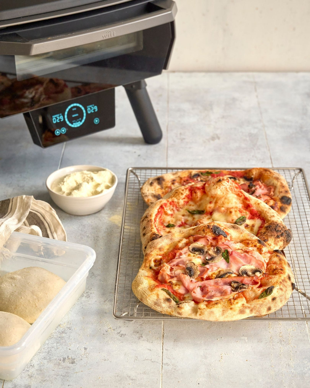 Napolitaans pizzadeeg