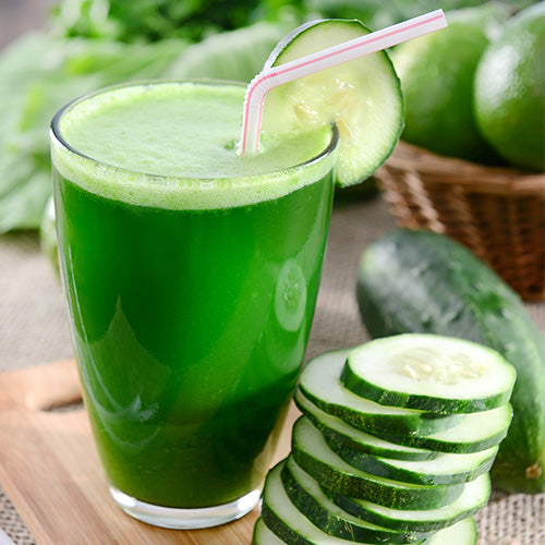 Custom designed juice nozzle