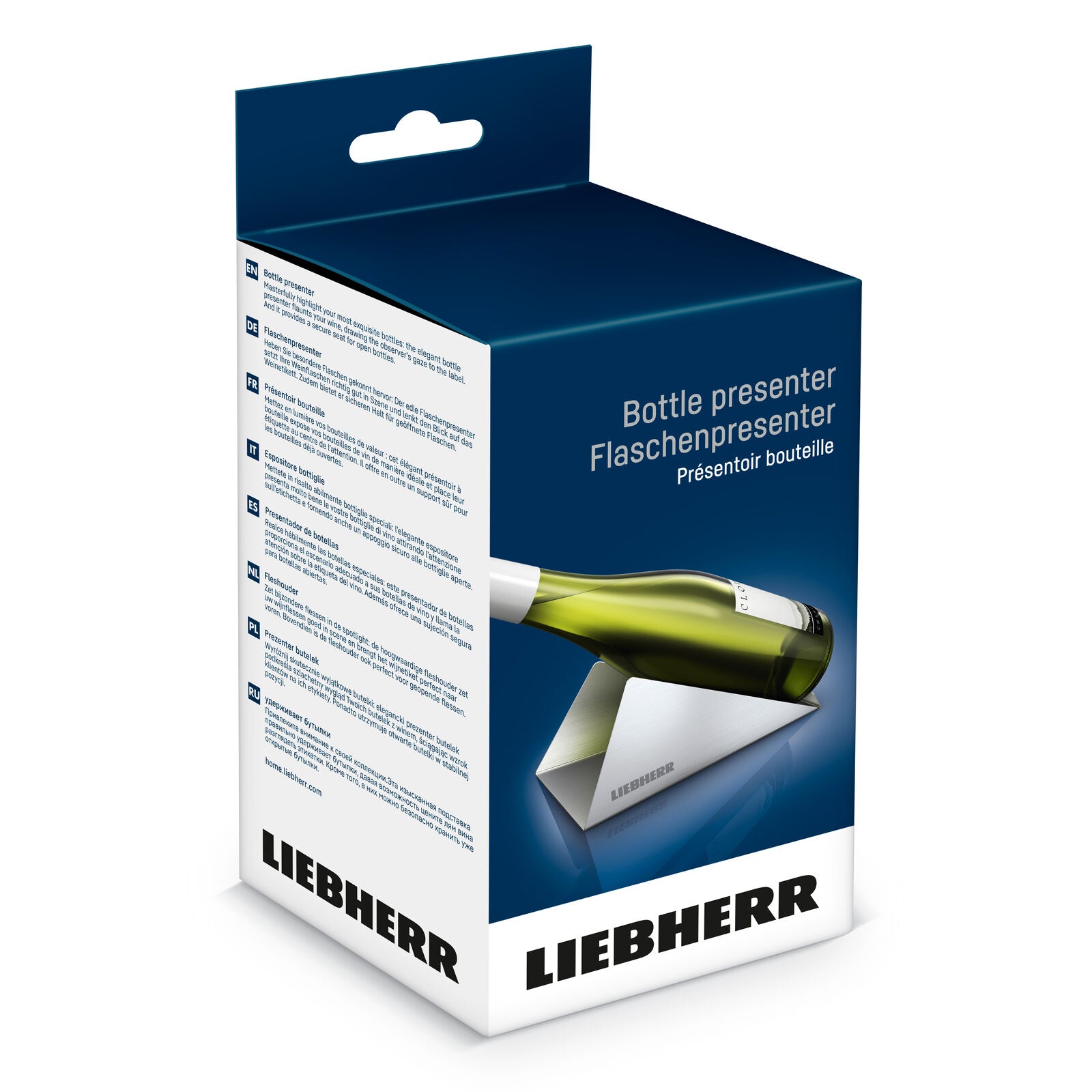 Liebherr Stainless steel bottle presenter Stainless Steel