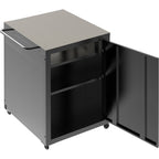 Witt Pizza Trolley Master Pizza Station Black/Silver