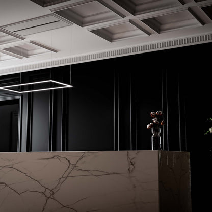 Witt Marble Ceiling hood Matte Black