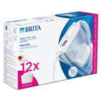 Brita Marella + 12 MXPro -pakkaus Valkoinen