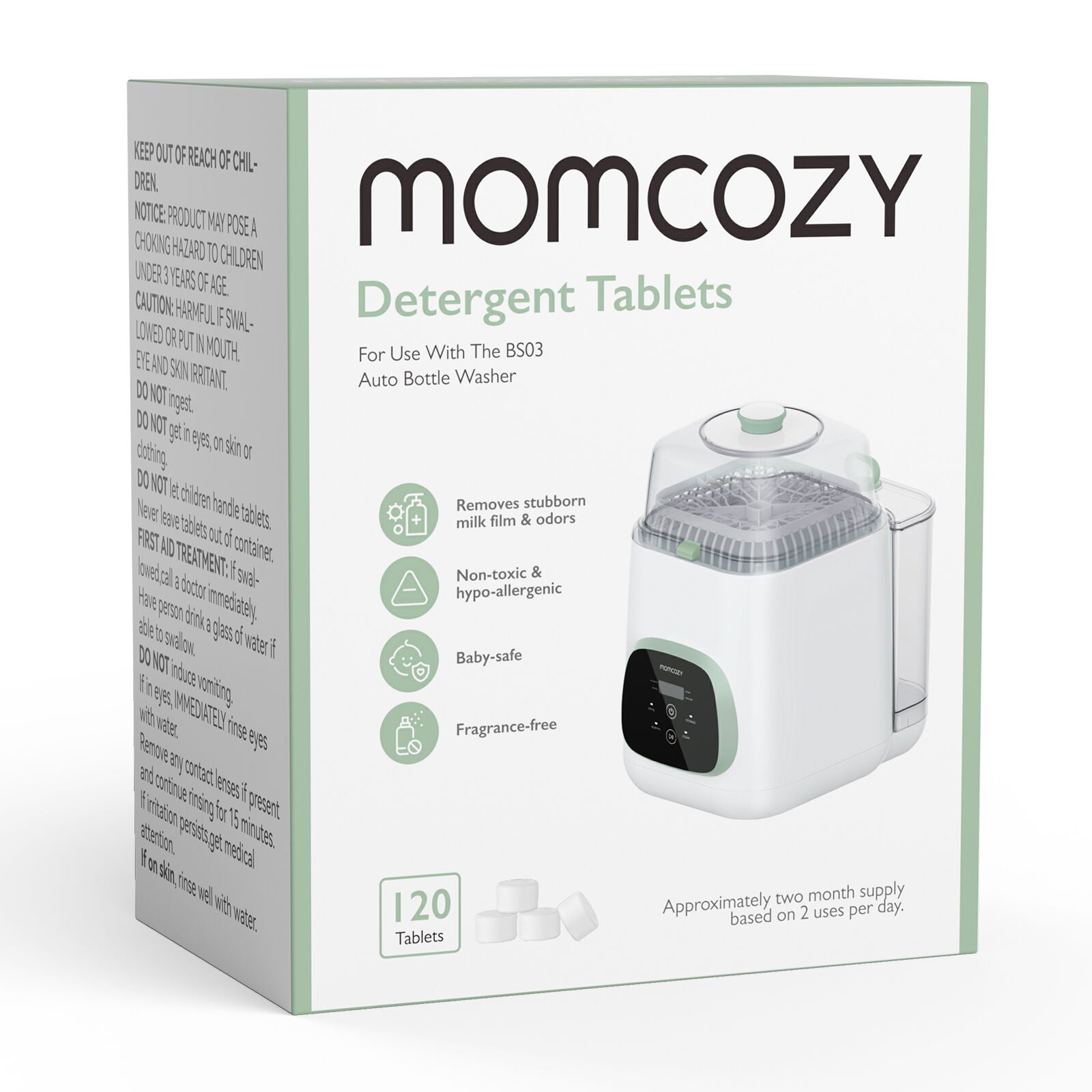 Momcozy Pesupalikka KleanPal Pro Baby -laitteelle