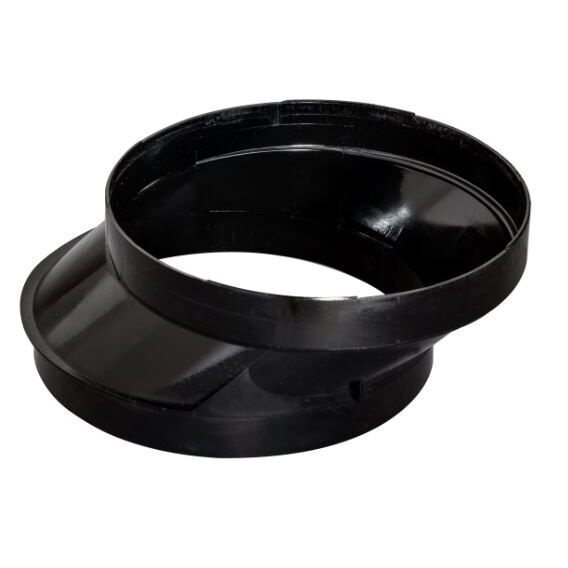 Witt Eccentrics adapter for plasma filter Accessory for hood Black