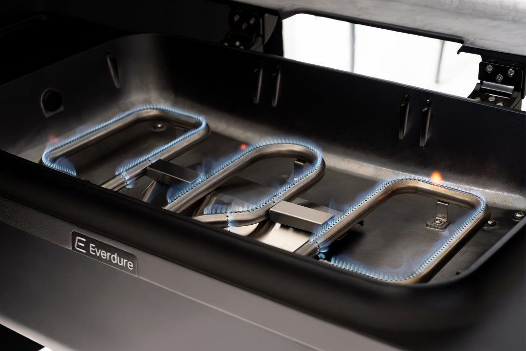 Powerful Three-Burner Performance
