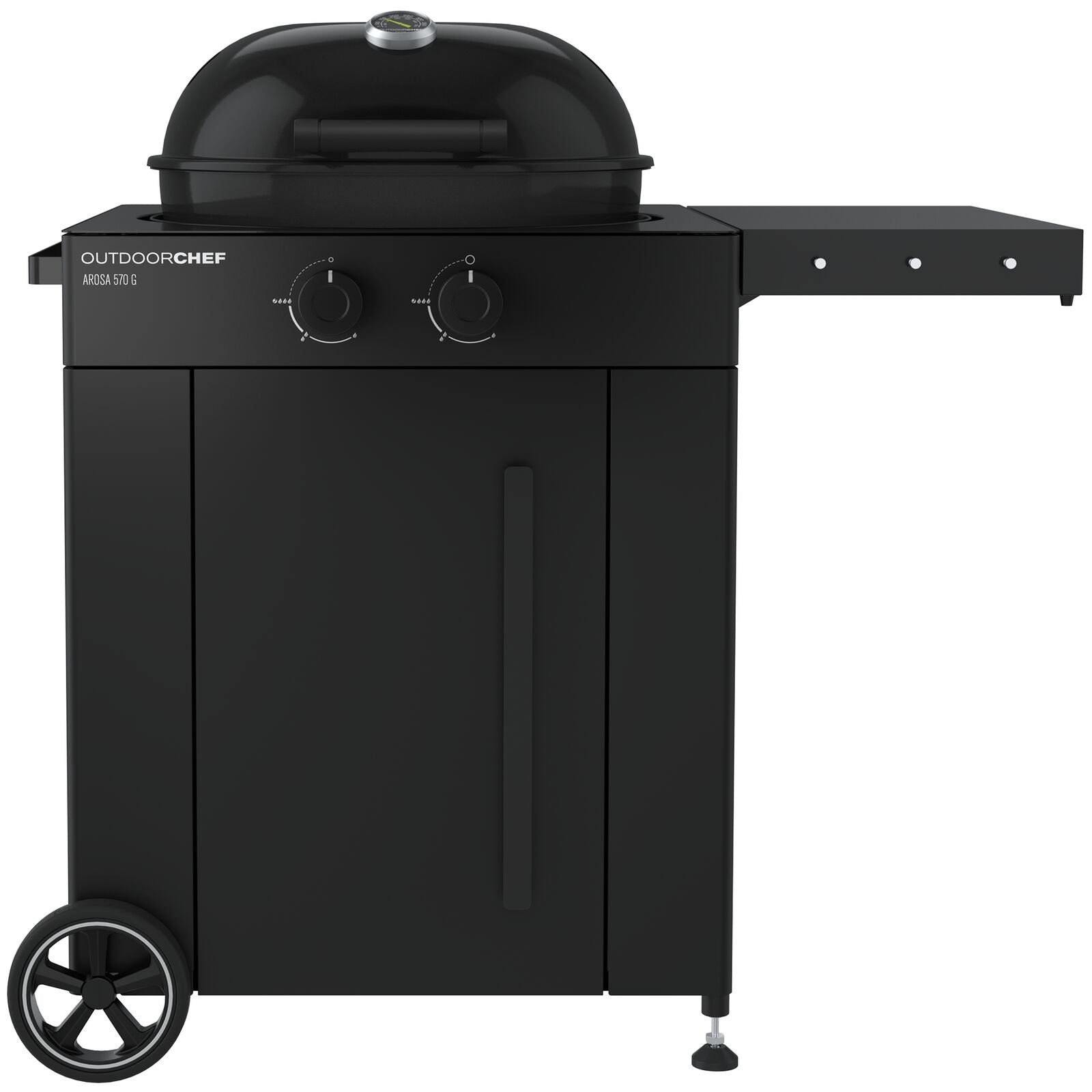 Outdoorchef AROSA 570 G EVO PLUS BLACK 30MBAR Gas BBQ Black