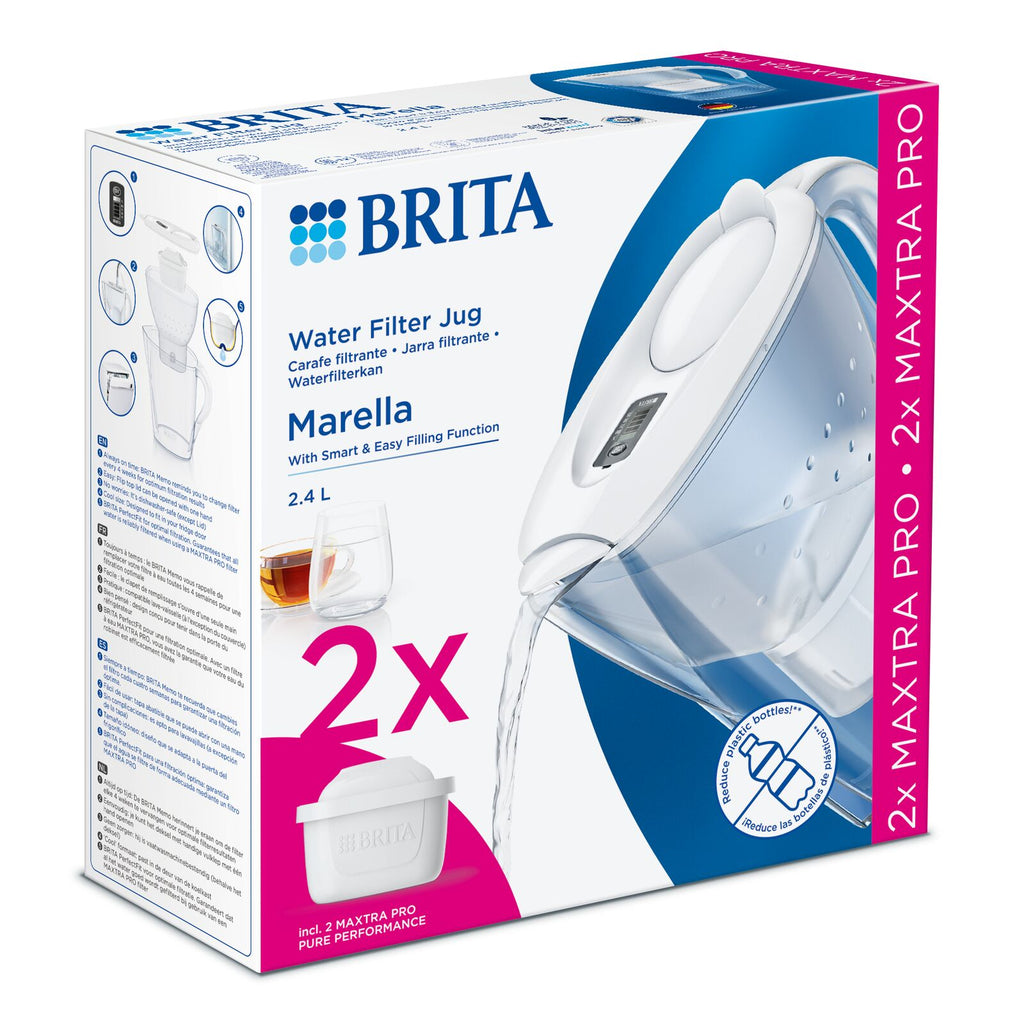 Brita Marella + 2 MXPro -paketti, valkoinen