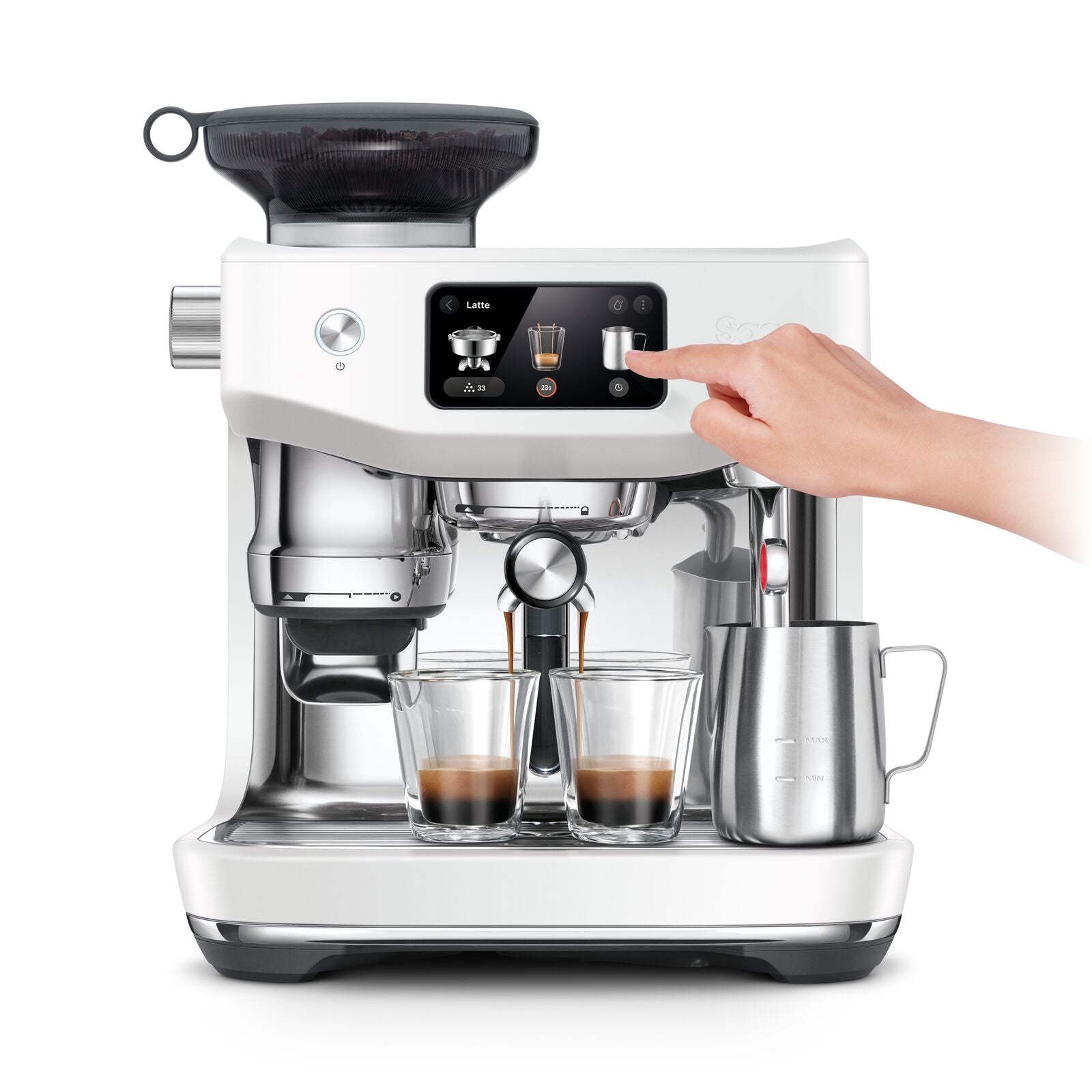Sage SES 985 BSS Espressomaskine Børstet Rustfrit Stål