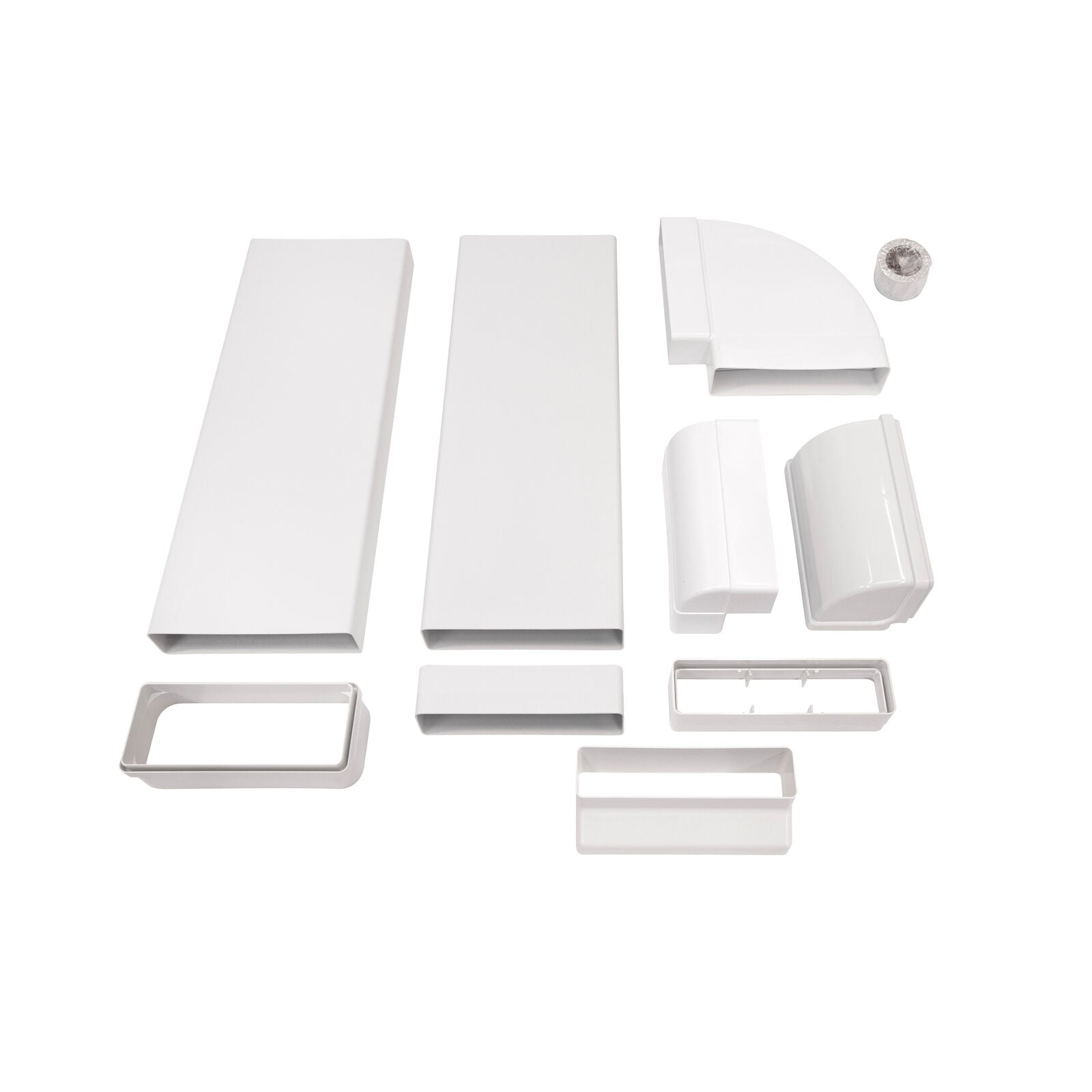 Witt ITKIT5 Sæt af kanaler, 220x90/55mm - Hvid