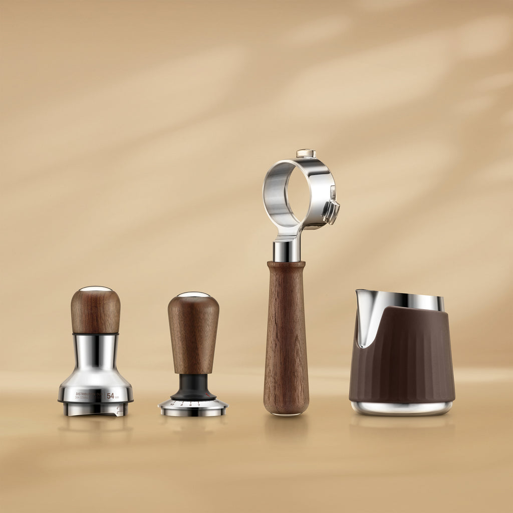 Sage SEA202WLW Force Gauge Tamper 54mm Walnut