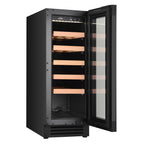 Witt WCU3082-1BG Tabletop wine cabinet Black