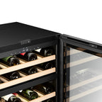 Witt Wine WU6082T2-2B39 integroitava viinikaappi, musta