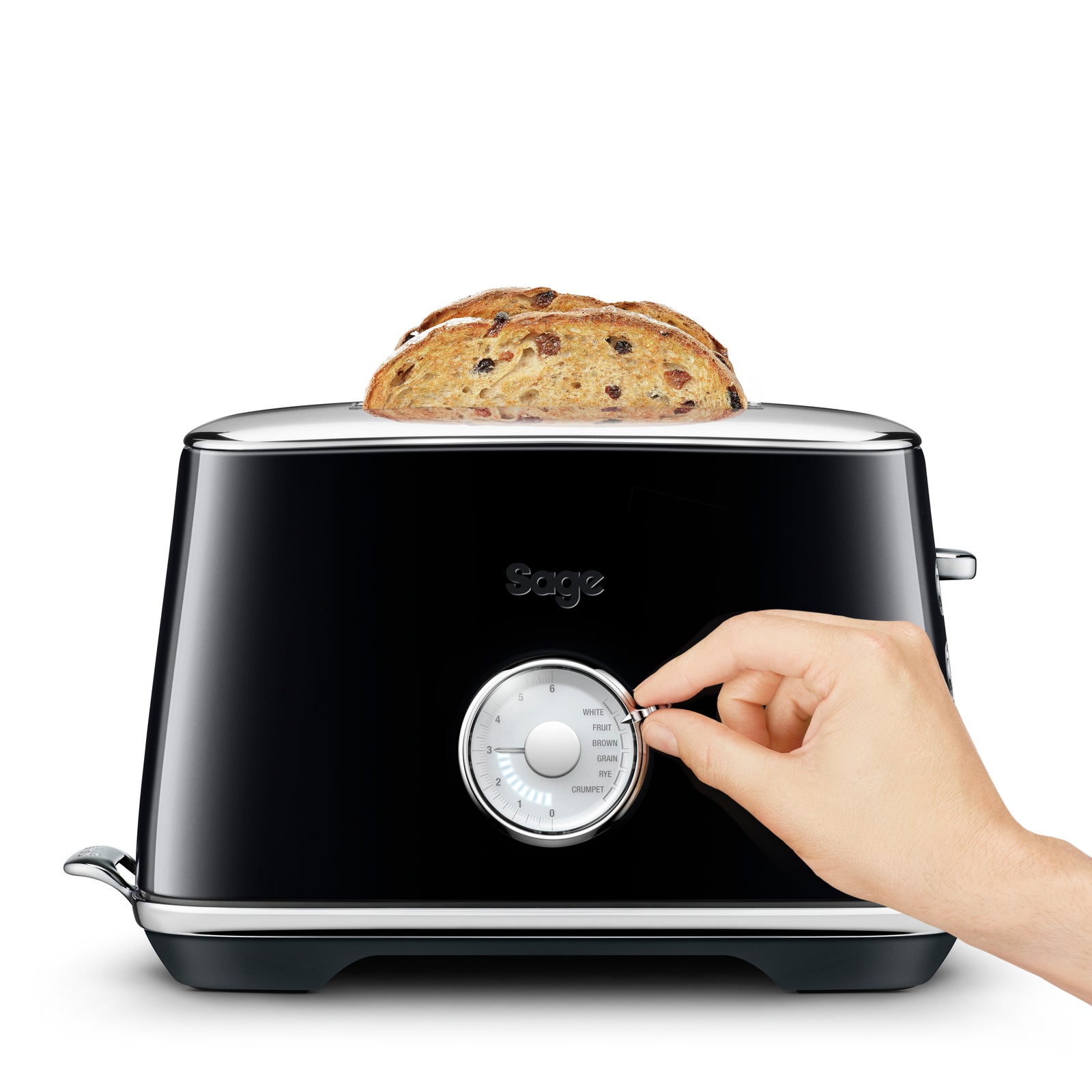 Sage STA 735 BST Toaster Black steel
