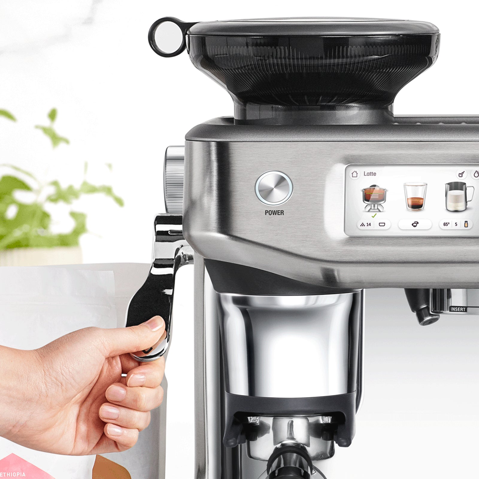 Sage SES 881 BSS Espressomaskine Rustfrit stål