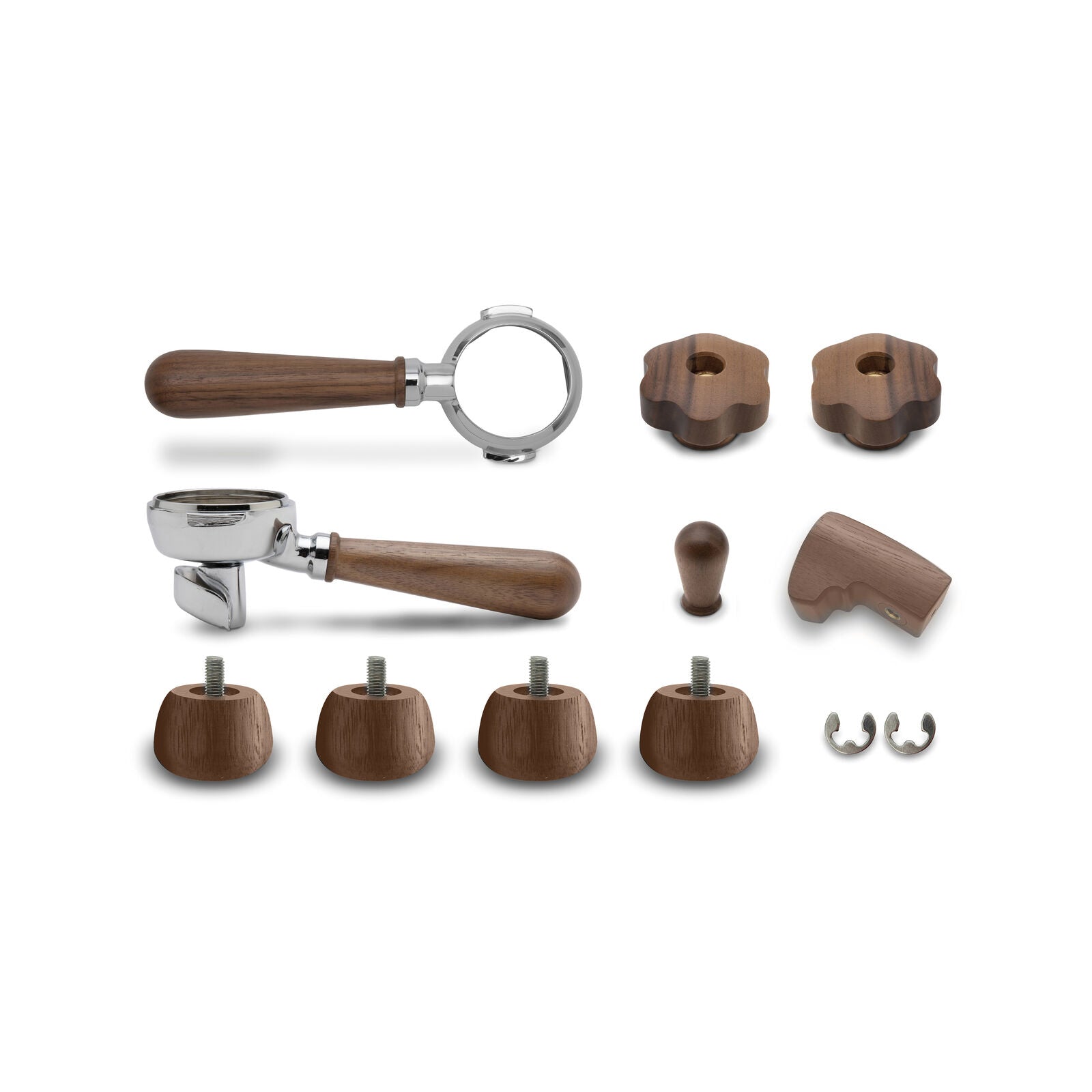 Lelit T-LELIT  WALNUT UPGRADE SET FOR BIANCA PLA2205 Walnut